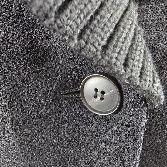 Lafayette 148 New York Flori Shawl Collar Virgin Wool Sweater Blazer Jacket 10 - Picture 10 of 16